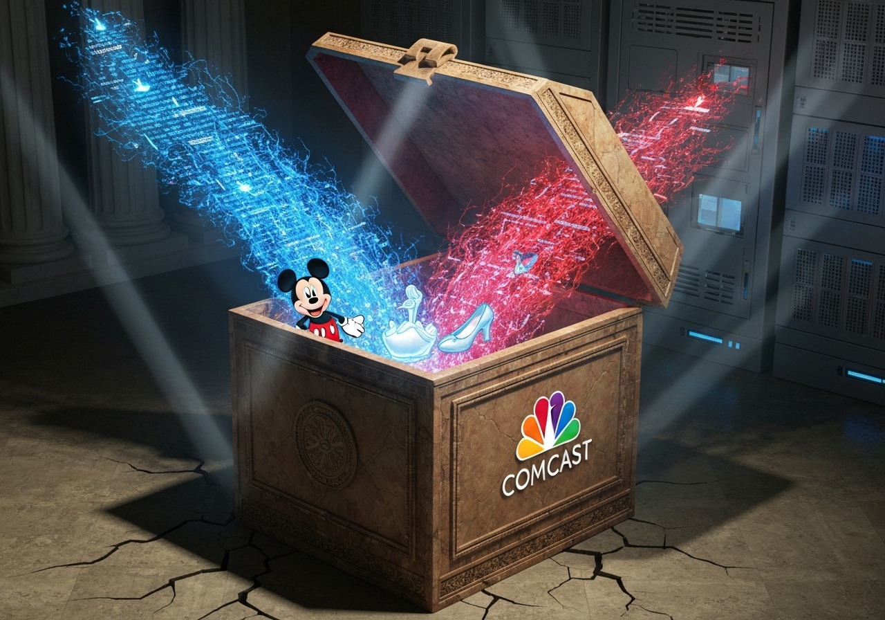 Disney & Comcast AI Lawsuit: Unlocking Copyright’s Pandora’s Box