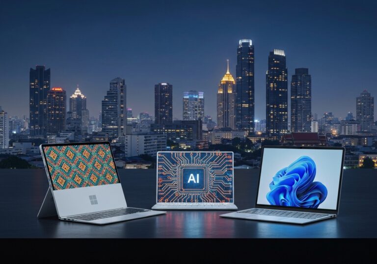 Microsoft Launches AI-Powered Surface Pro & Laptop in Thailand: The Future of Copilot+ PCs