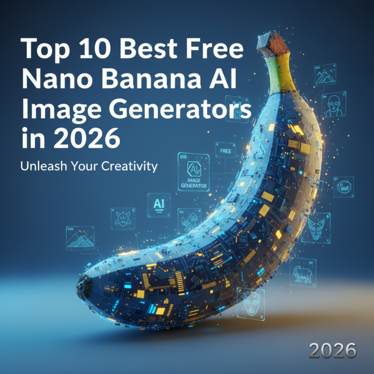 Top 10 Best Free Nano Banana AI Image Generators in 2026
